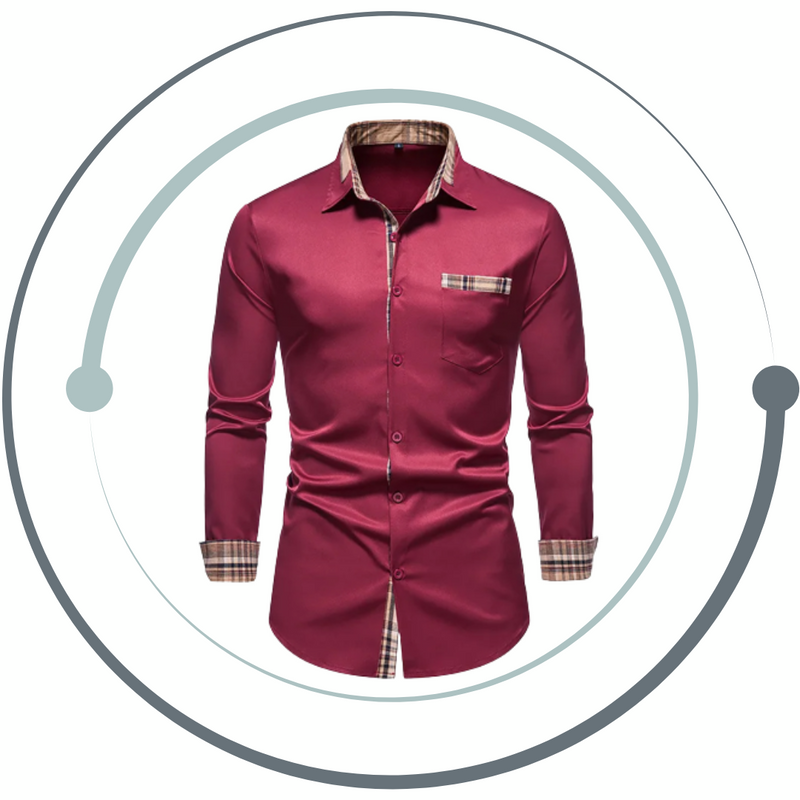 Camisa Casual Manga Longa James